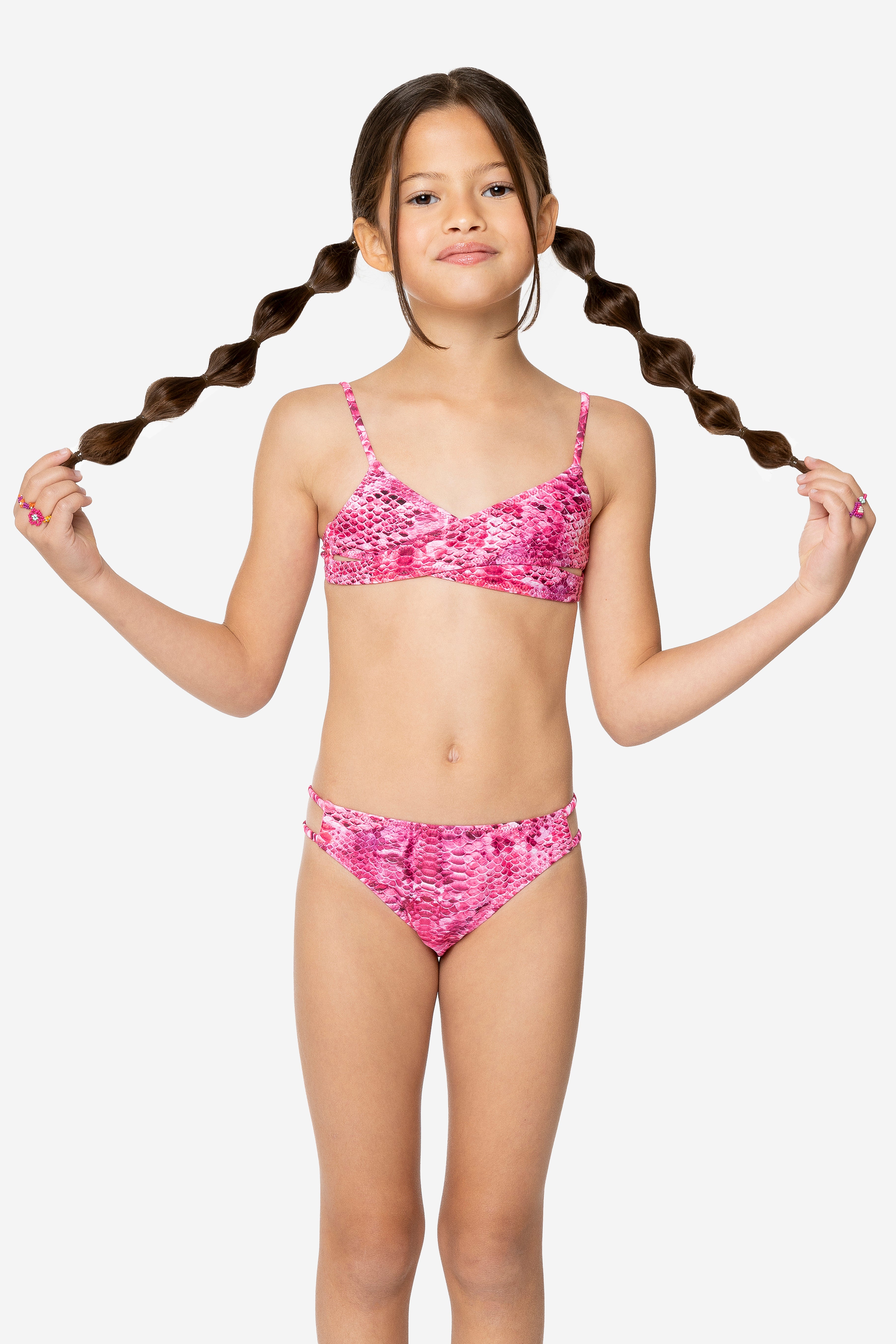 BIKINI GIRL TRIANGOLO E SLIP RAINBOW BOA